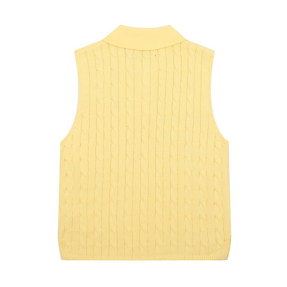 Sunny Cable Knit Sweater Vest